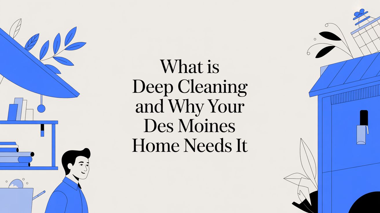What Is Deep Cleaning and Why Your Des Moines Home Needs It