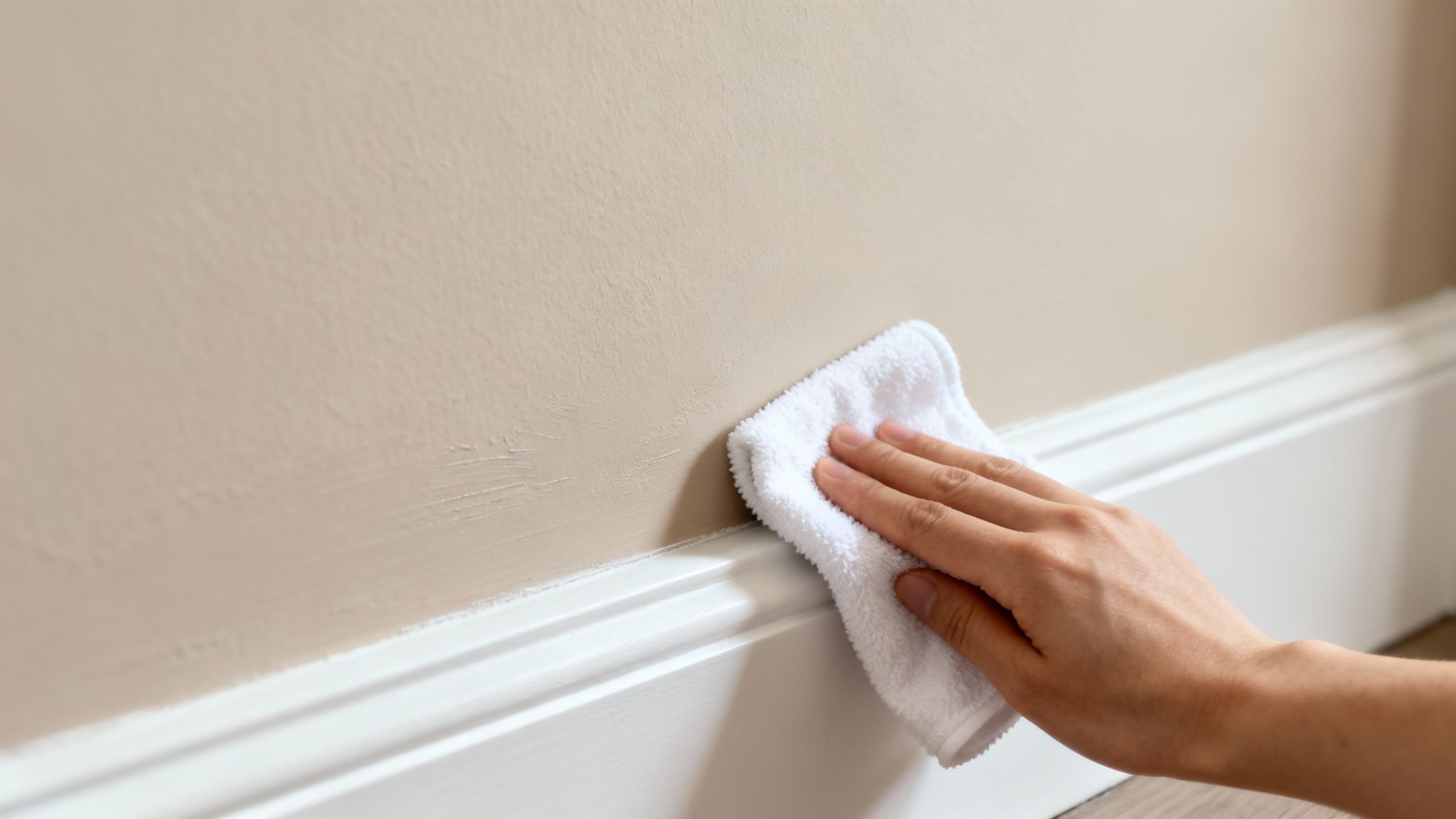 Deep Clean Walls and Baseboards