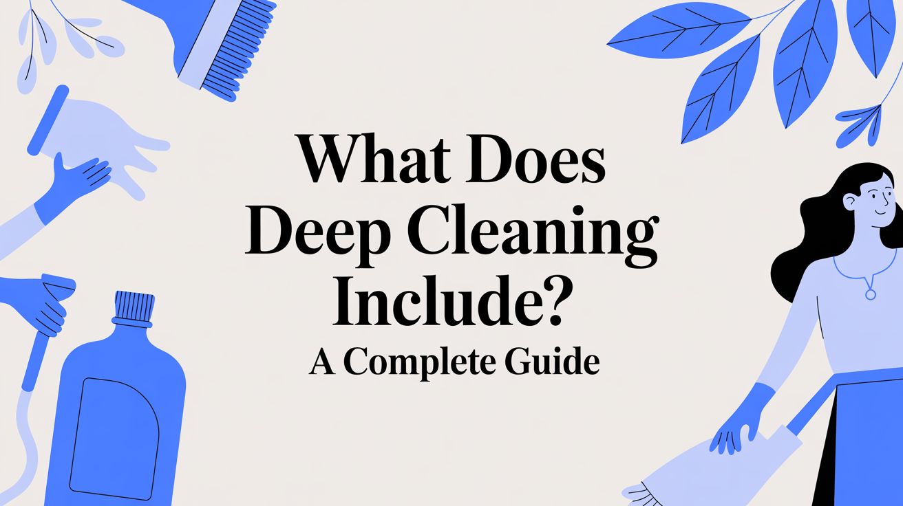 What Does Deep Cleaning Include? A Complete Guide