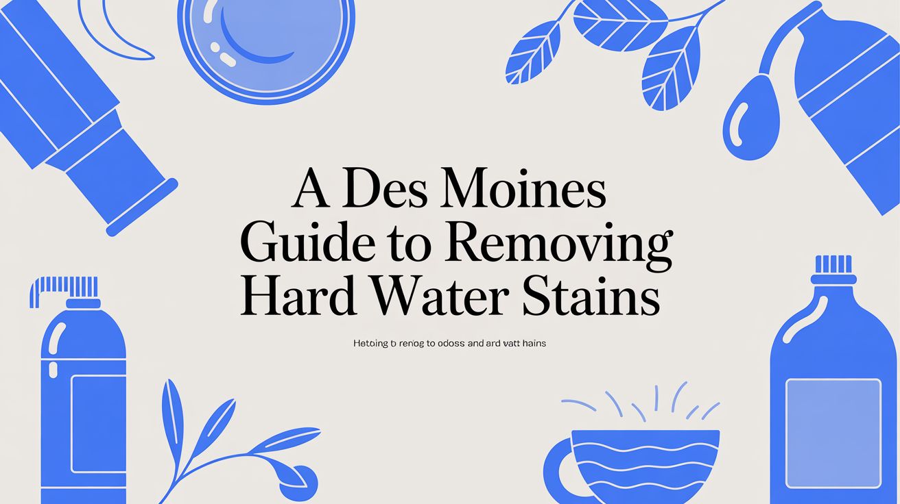 Hard Water Stain Removal Service Des Moines: A Guide to Removing Hard Water Stains