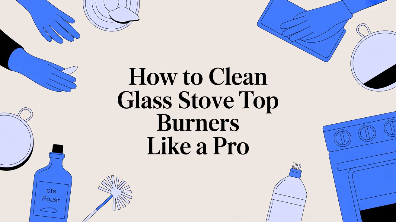 How to Clean Glass Stove Top Burners Like a Pro