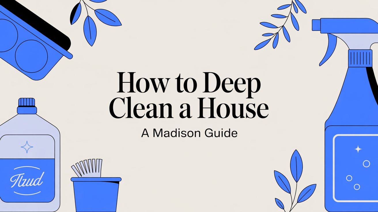 How to Deep Clean a House A Madison Guide