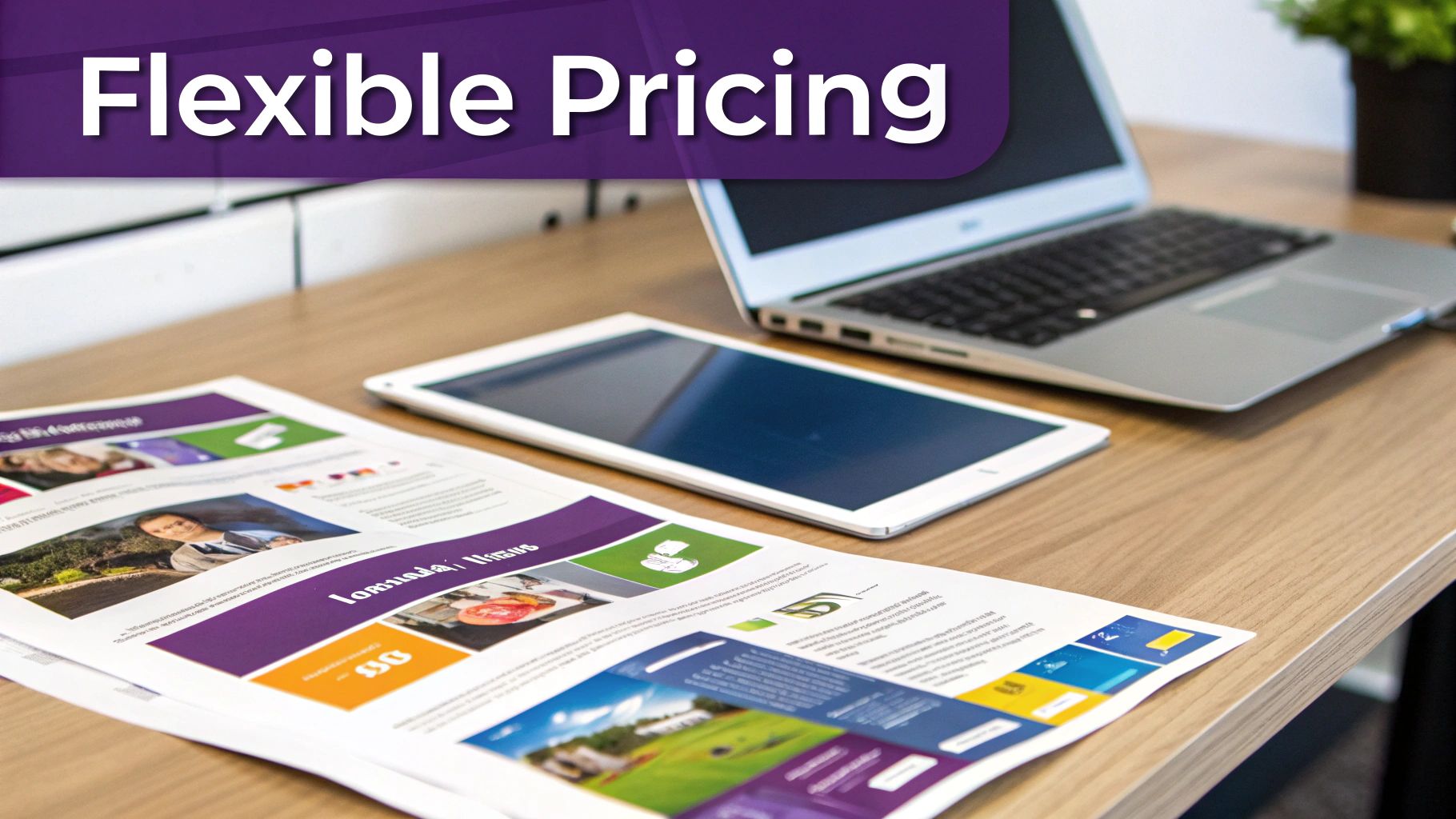 A team of professionals collaborating in a modern office setting.