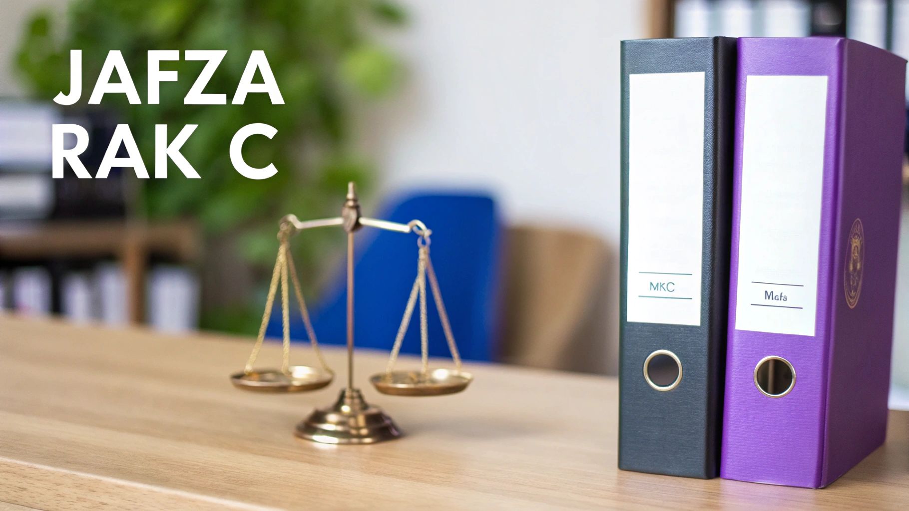 Two business professionals discussing offshore company setup options in Dubai