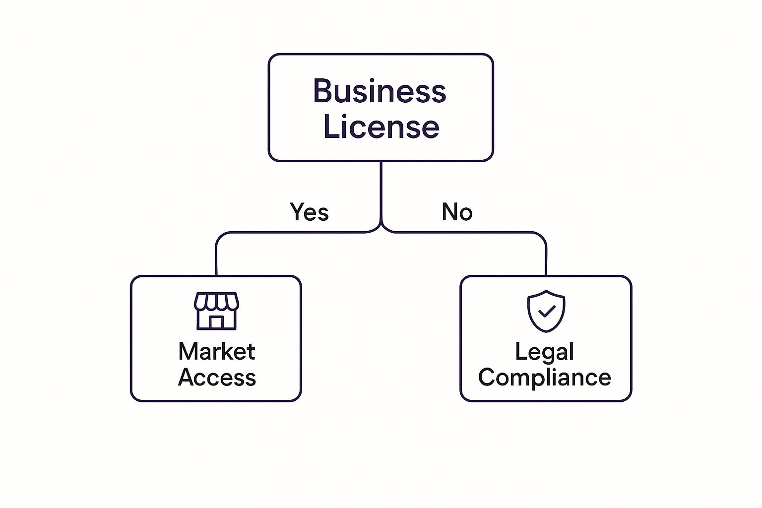 Infographic about business licenses in uae