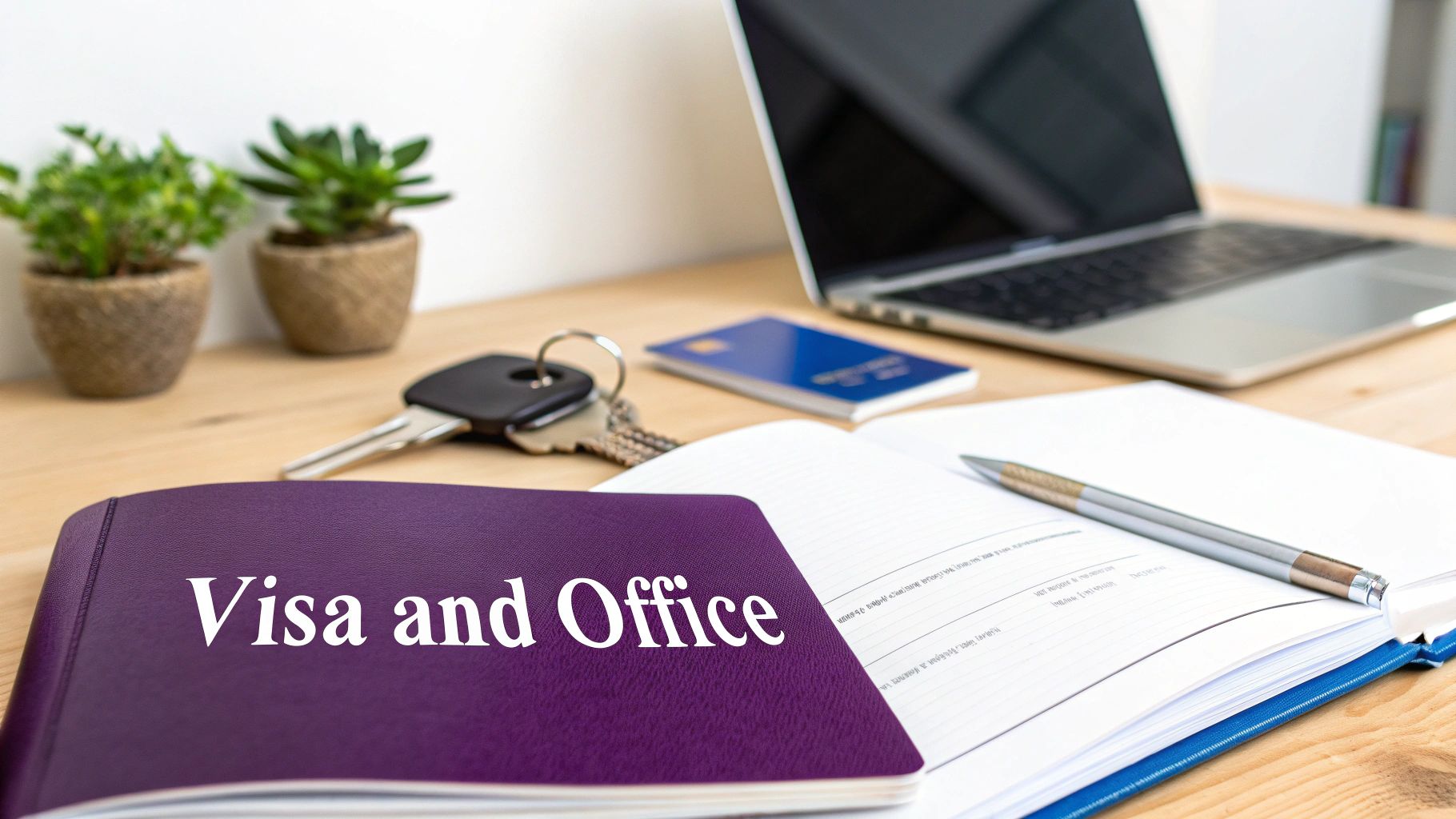 An entrepreneur discussing visa and office requirements with a consultant in a modern Dubai office