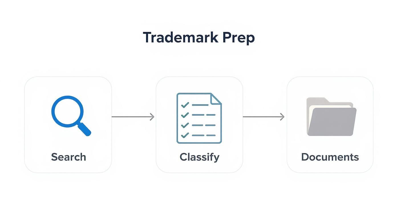 Infographic about trademark registration dubai