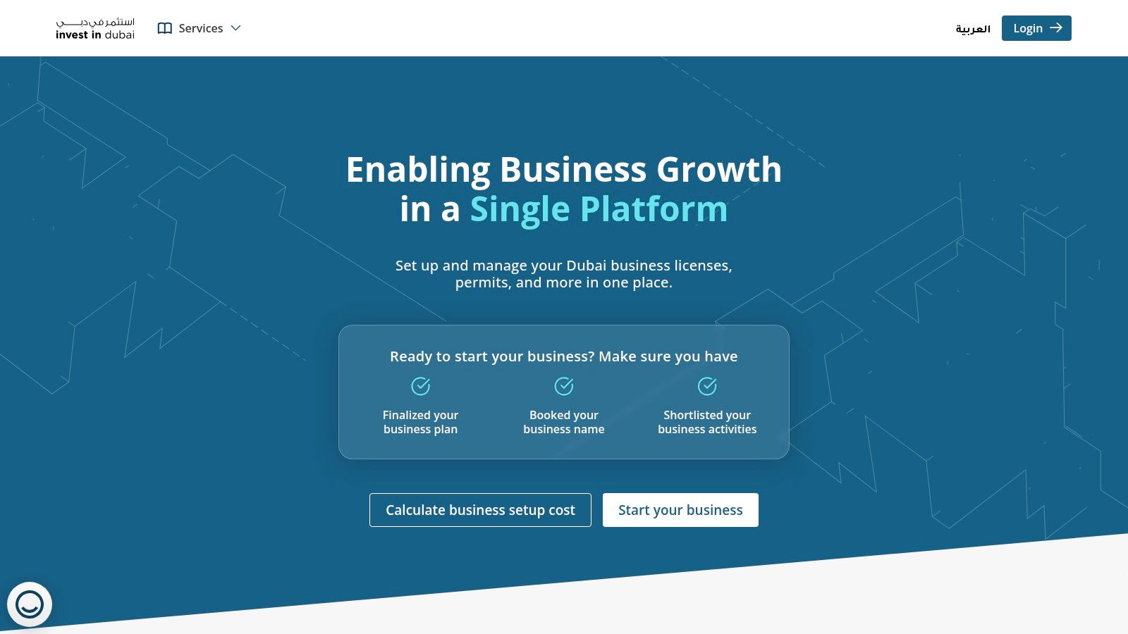 Invest in Dubai (Department of Economy & Tourism official platform)