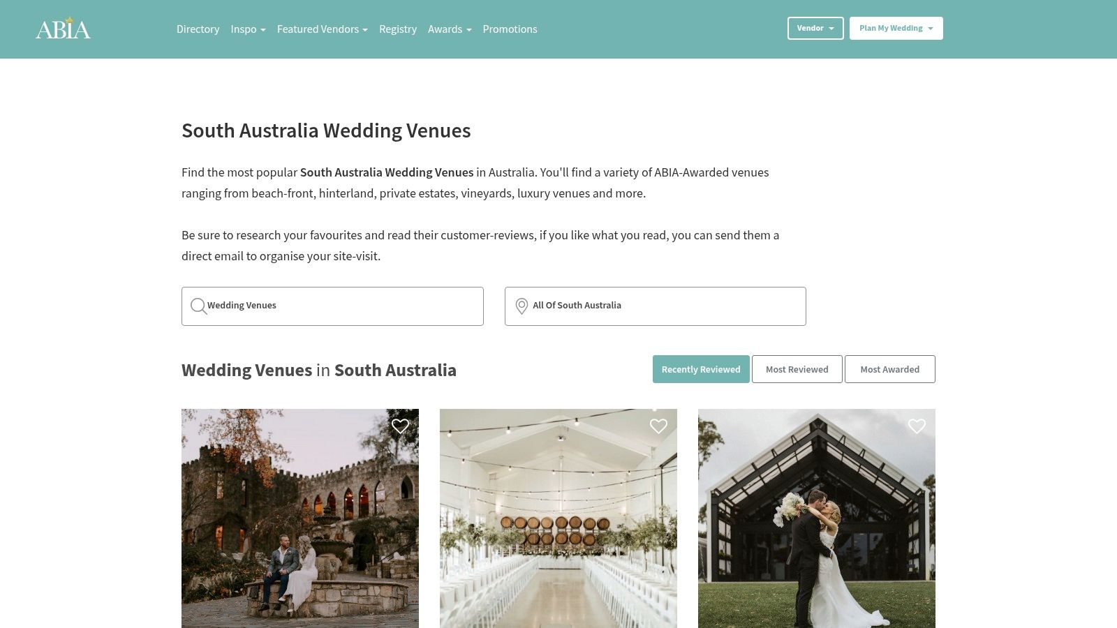 The 7 Best Wedding Venues Adelaide Has to Offer in 2025 3 A bride and groom sharing a moment at a beautiful Adelaide wedding, illustrating the types of high-quality venues reviewed on ABIA Weddings.