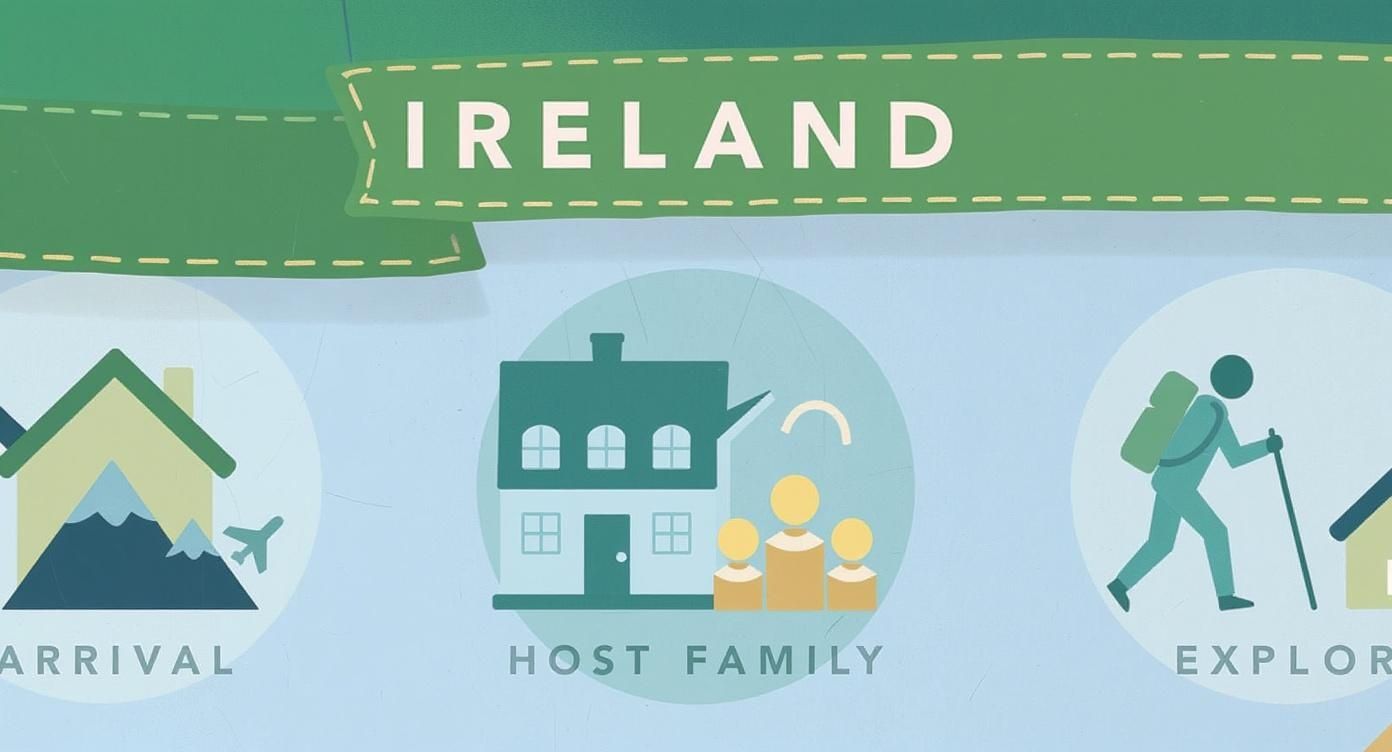 Infographic about heimweh was tun