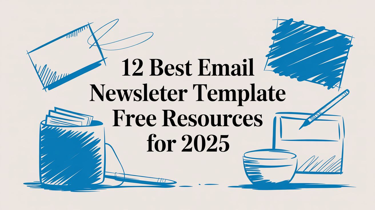 12 Best Email Newsletter Template Free Resources for 2025