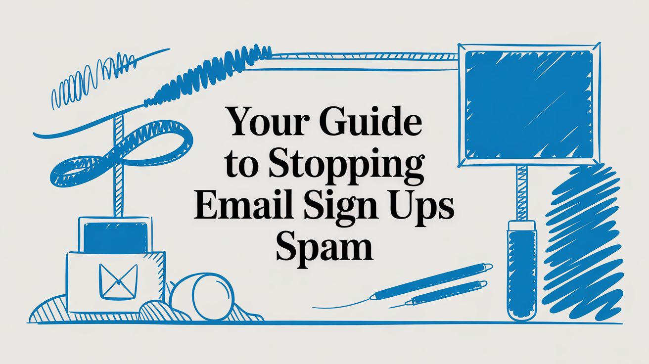 Your Guide to Stopping Email Sign Ups Spam