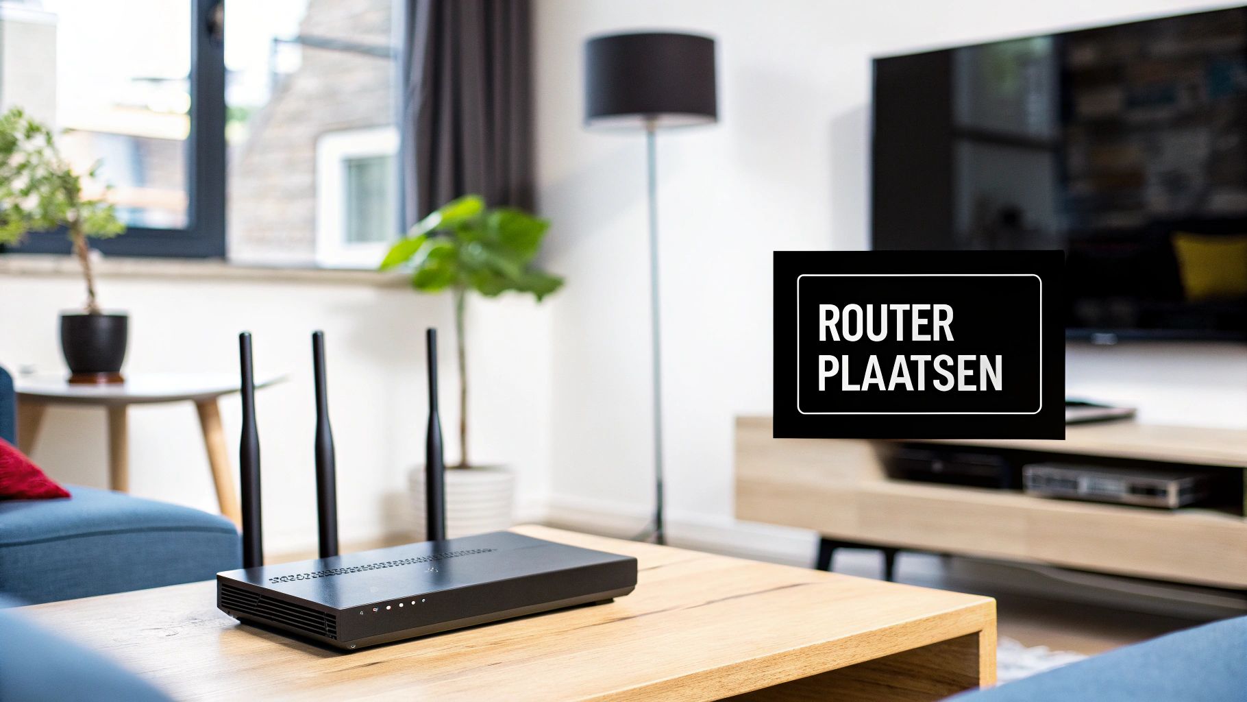 Nederlandse woning met wifi problemen
