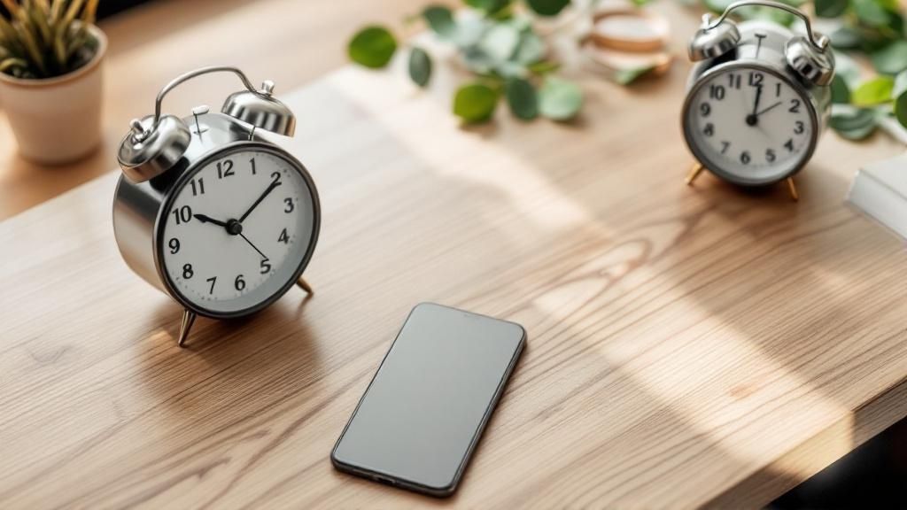 geniet van het moment Digital Detox