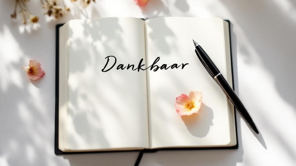 geluk zit in kleine dingen Dankbaarheidspraktijk