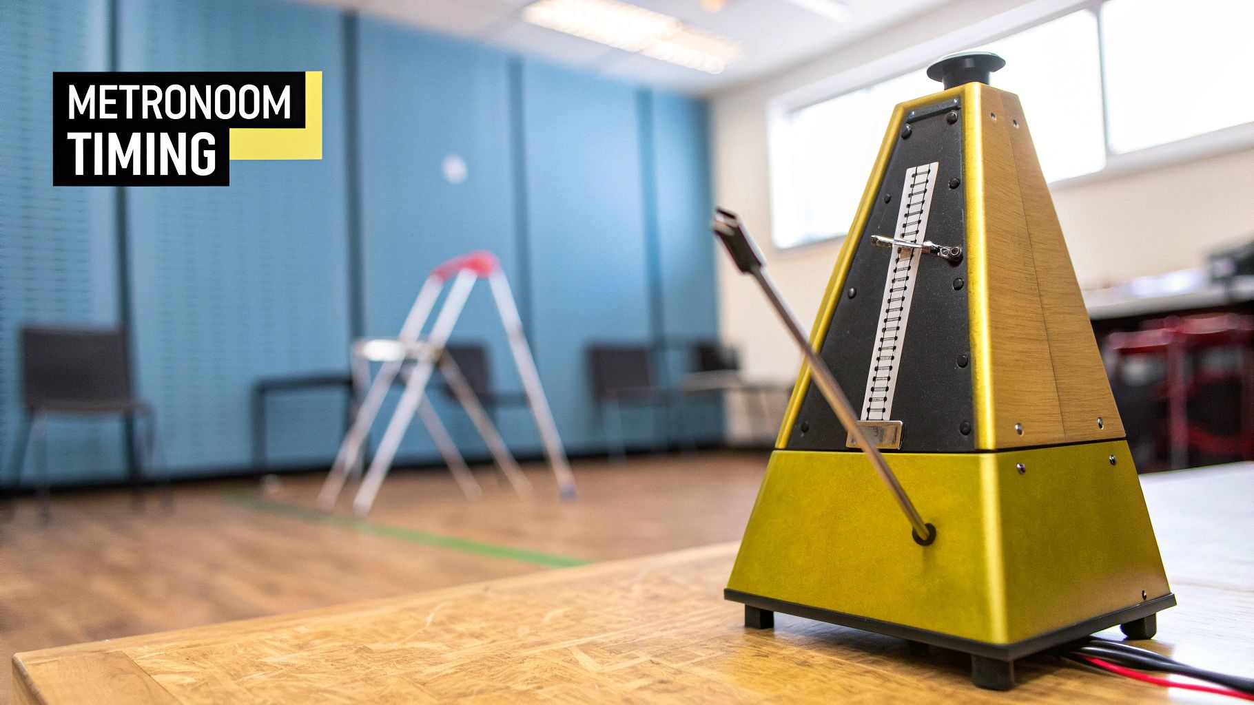 muziekles ritme metronoom timing