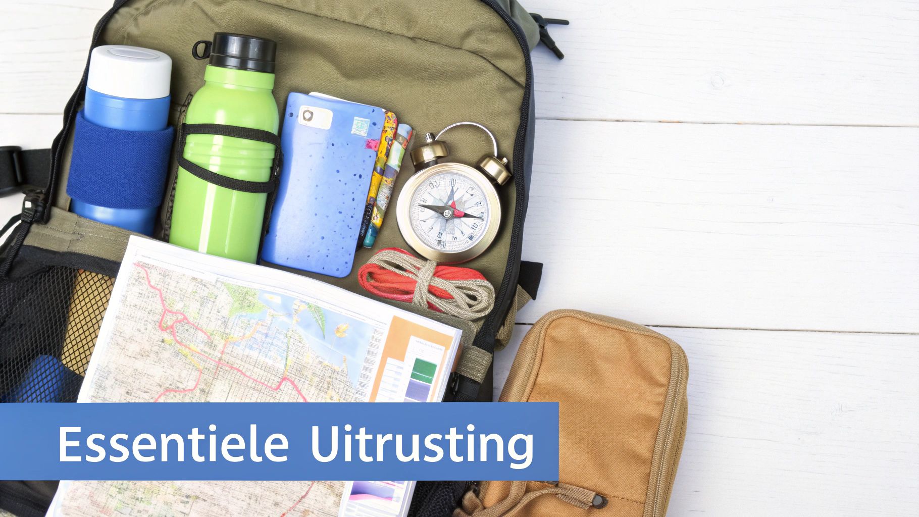 reizen met rugzak essentiele uitrusting