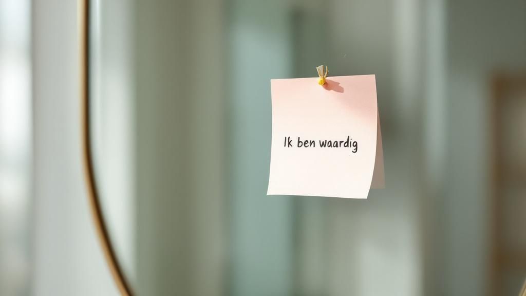 positieve mindset oefeningen Positieve Affirmaties