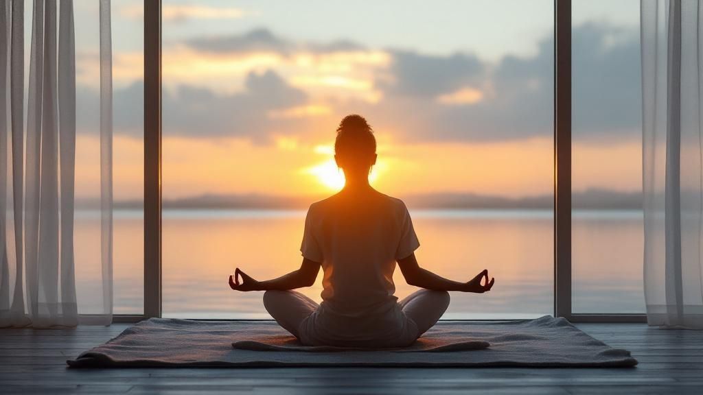 hoe stop ik met piekeren mediteren