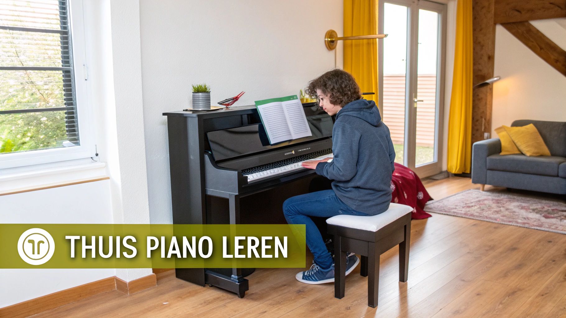 pianoles aan huis thuis piano leren