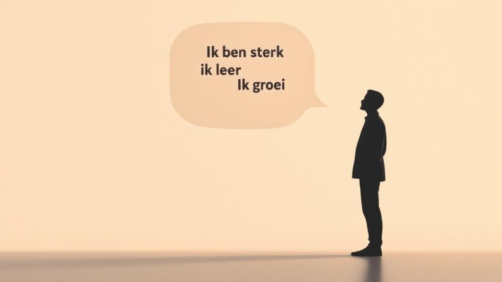 meer zelfvertrouwen krijgen Positieve Zelfspraak