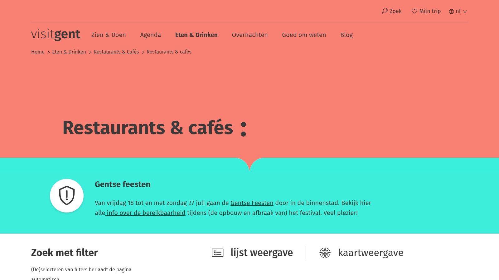 leuke restaurants gent Visit Gent