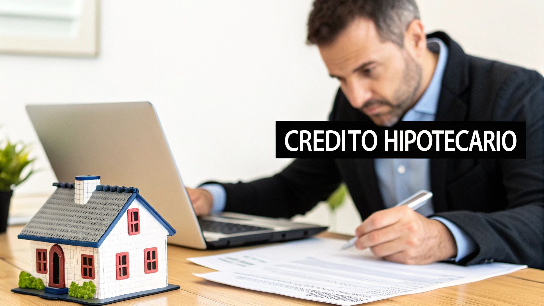 Edificio empresarial como garantía