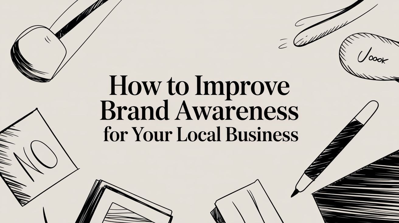 How to Improve Brand Awareness and Get Your Local Business Noticed
