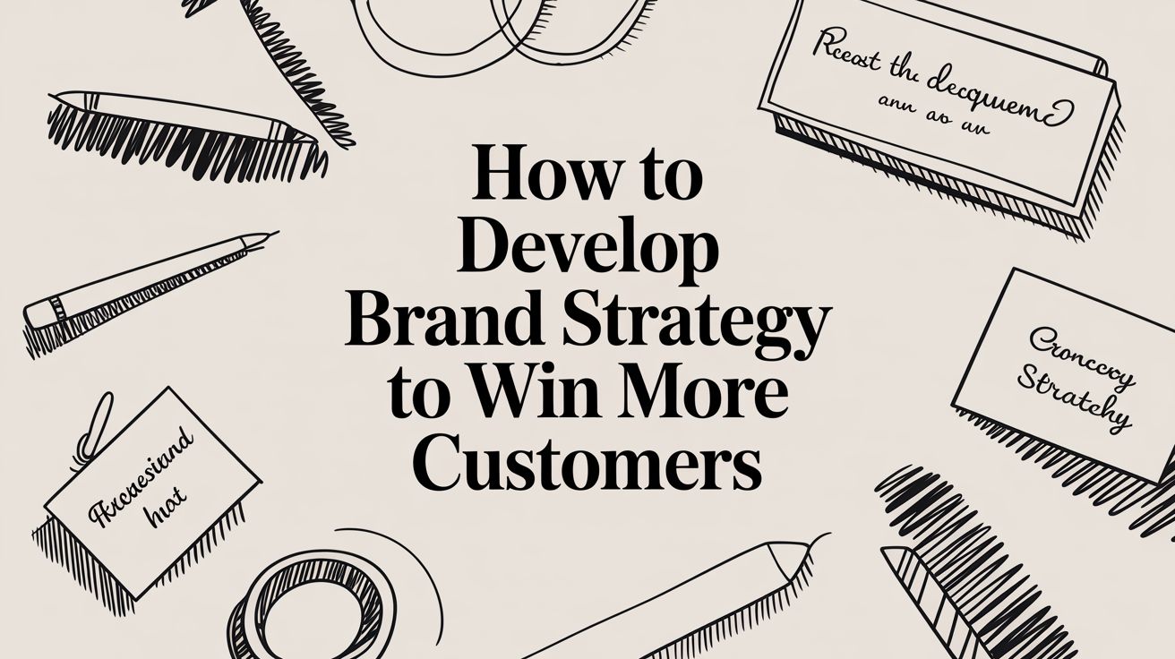 How to Develop a Brand Strategy That Wins More Customers