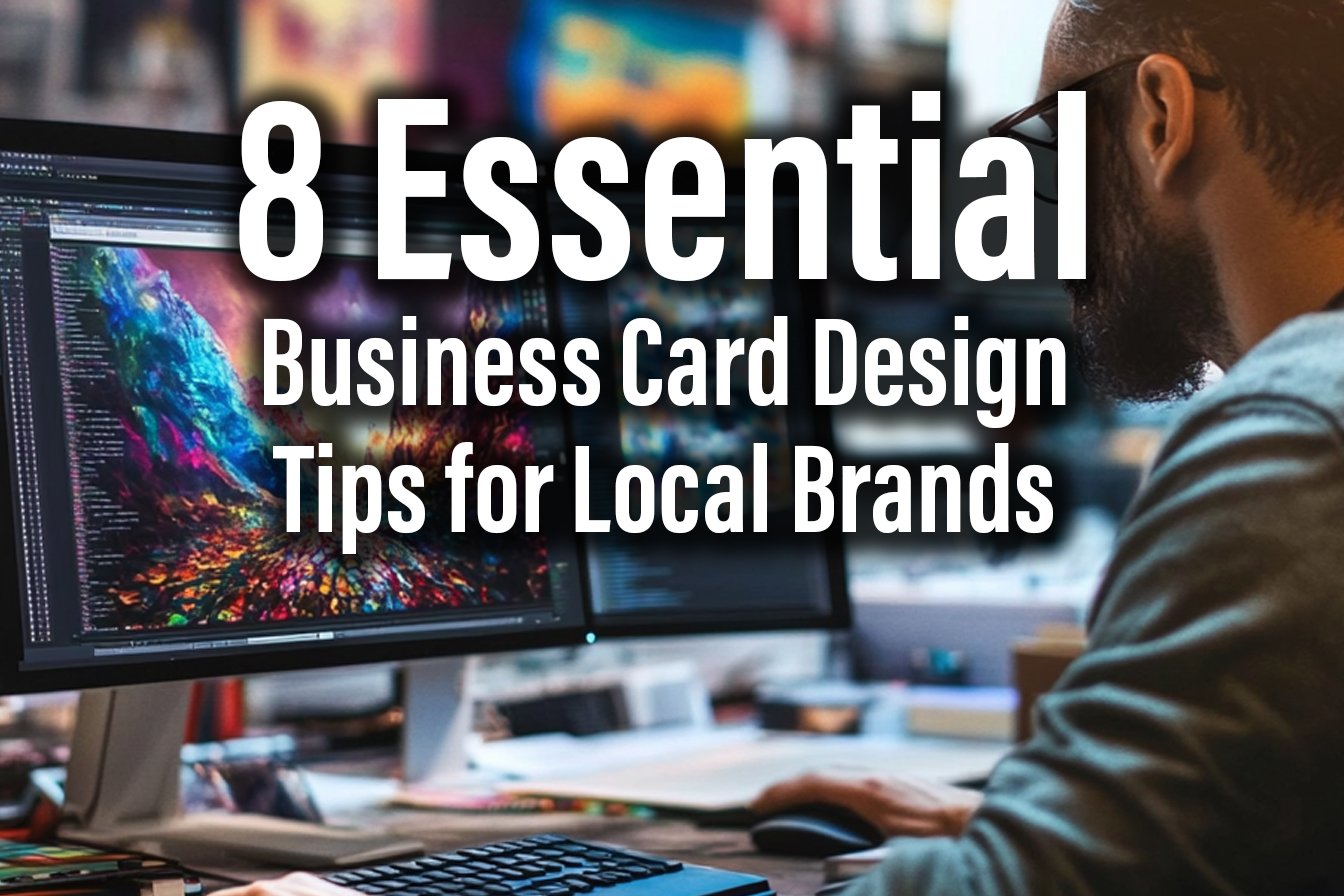 8 Essential Business Card Design Tips for Local Brands