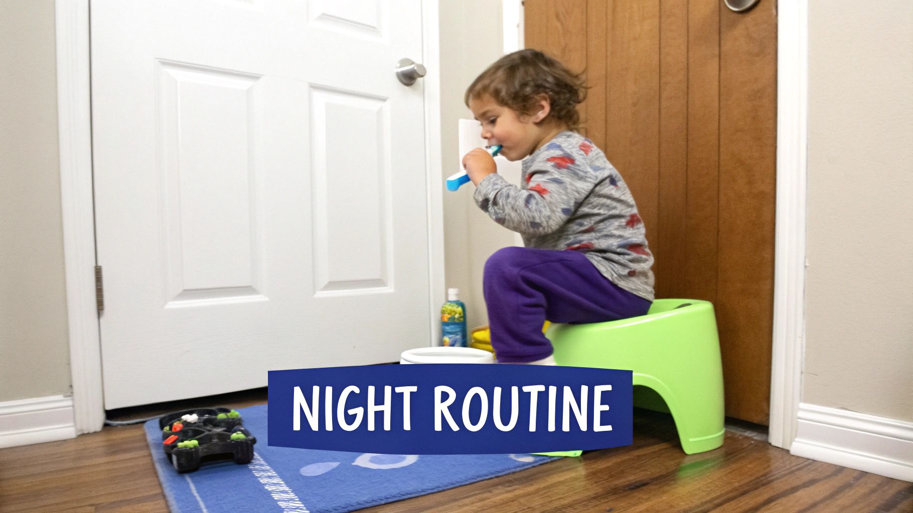 Establish a Consistent Bedtime Bathroom Routine
