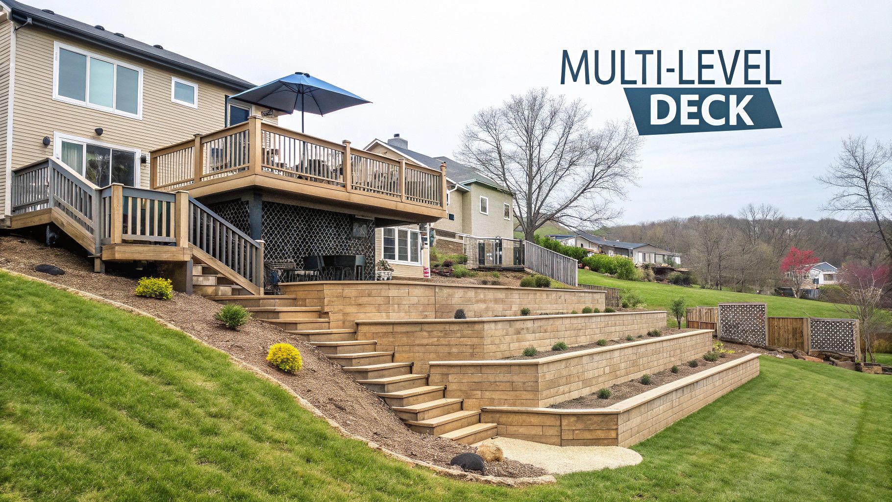 Multi-Level Deck Design