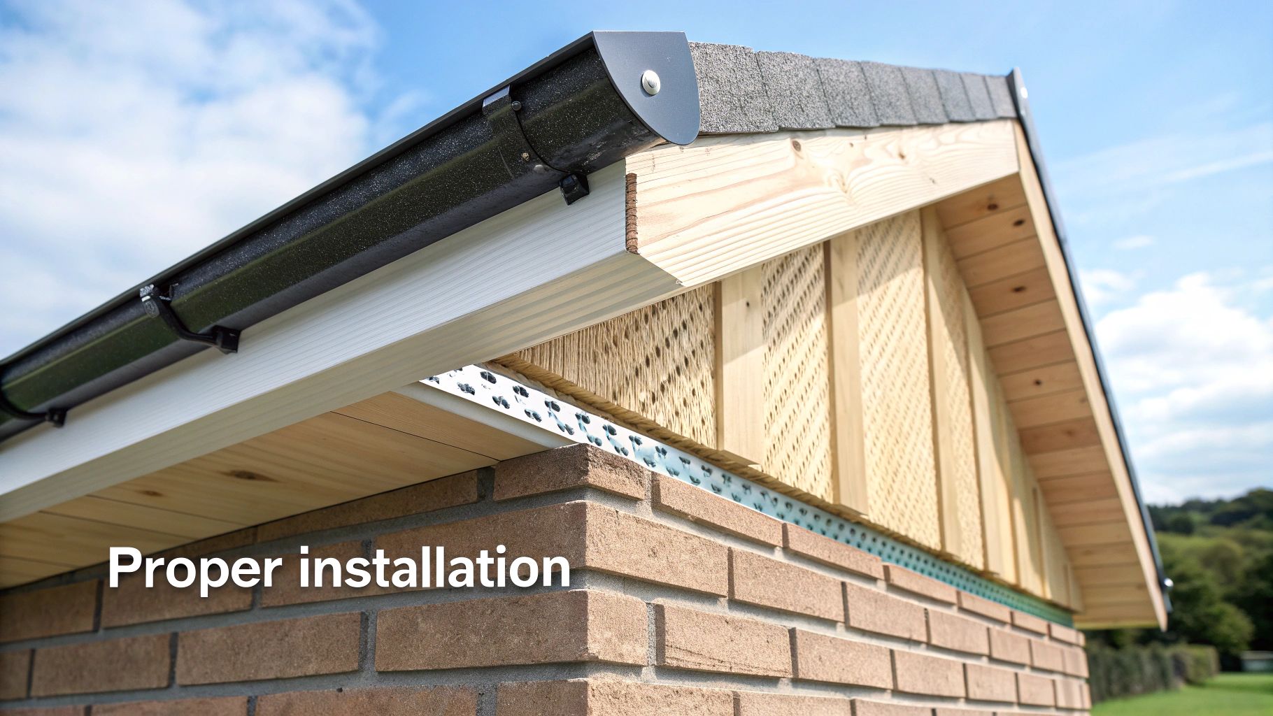 Timber cladding being installed on a modern home.