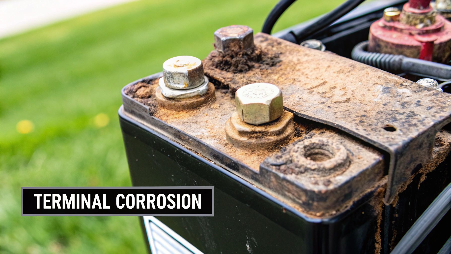 Corroded Battery Terminals and Connections