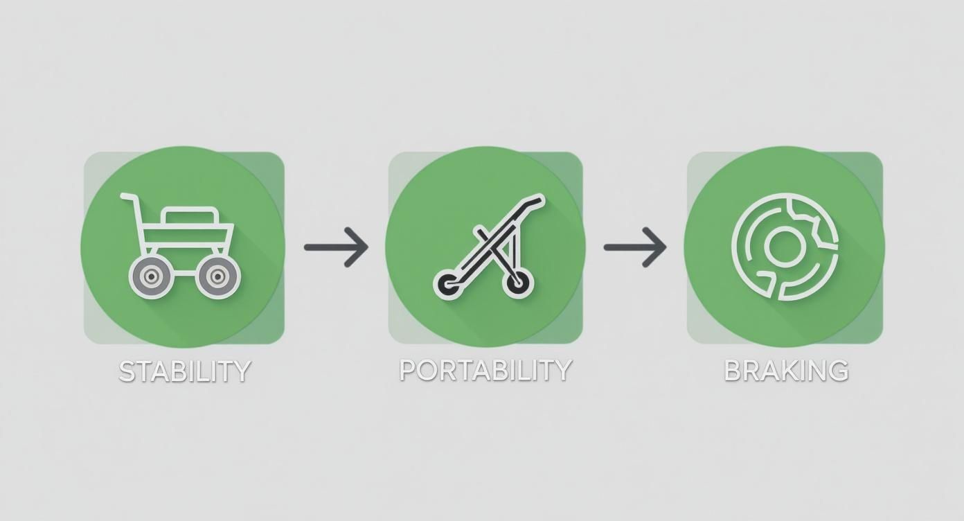 Infographic about remote golf bag