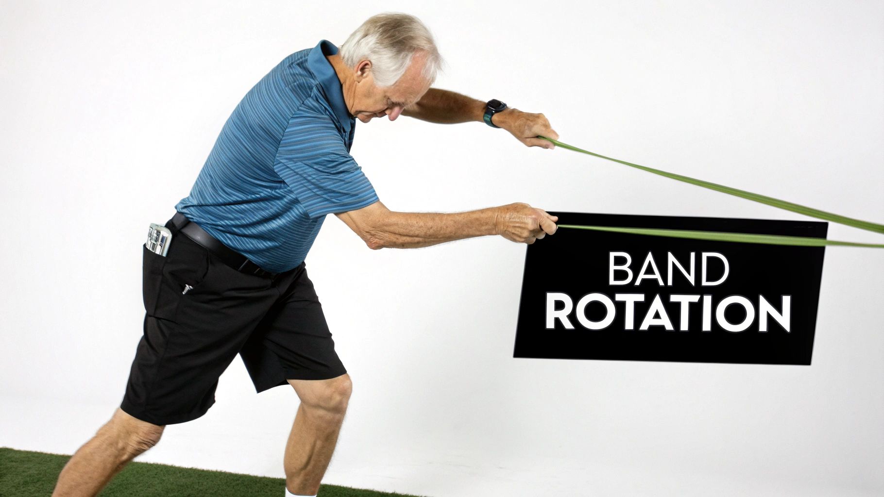 Resistance Band Rotation Exercises