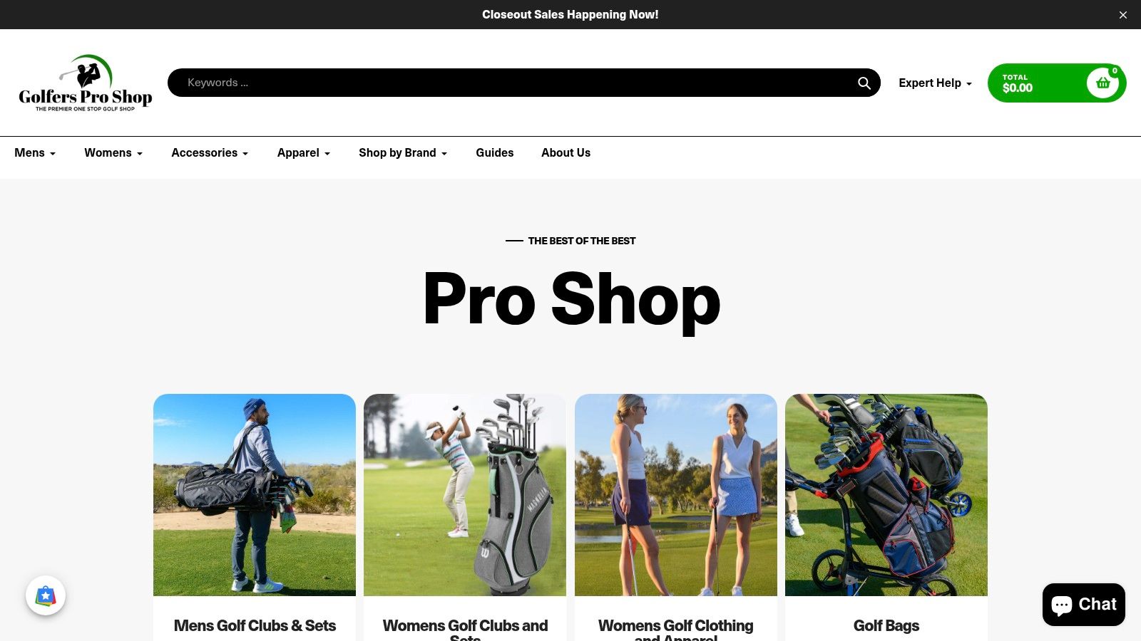 Golfers Pro Shop