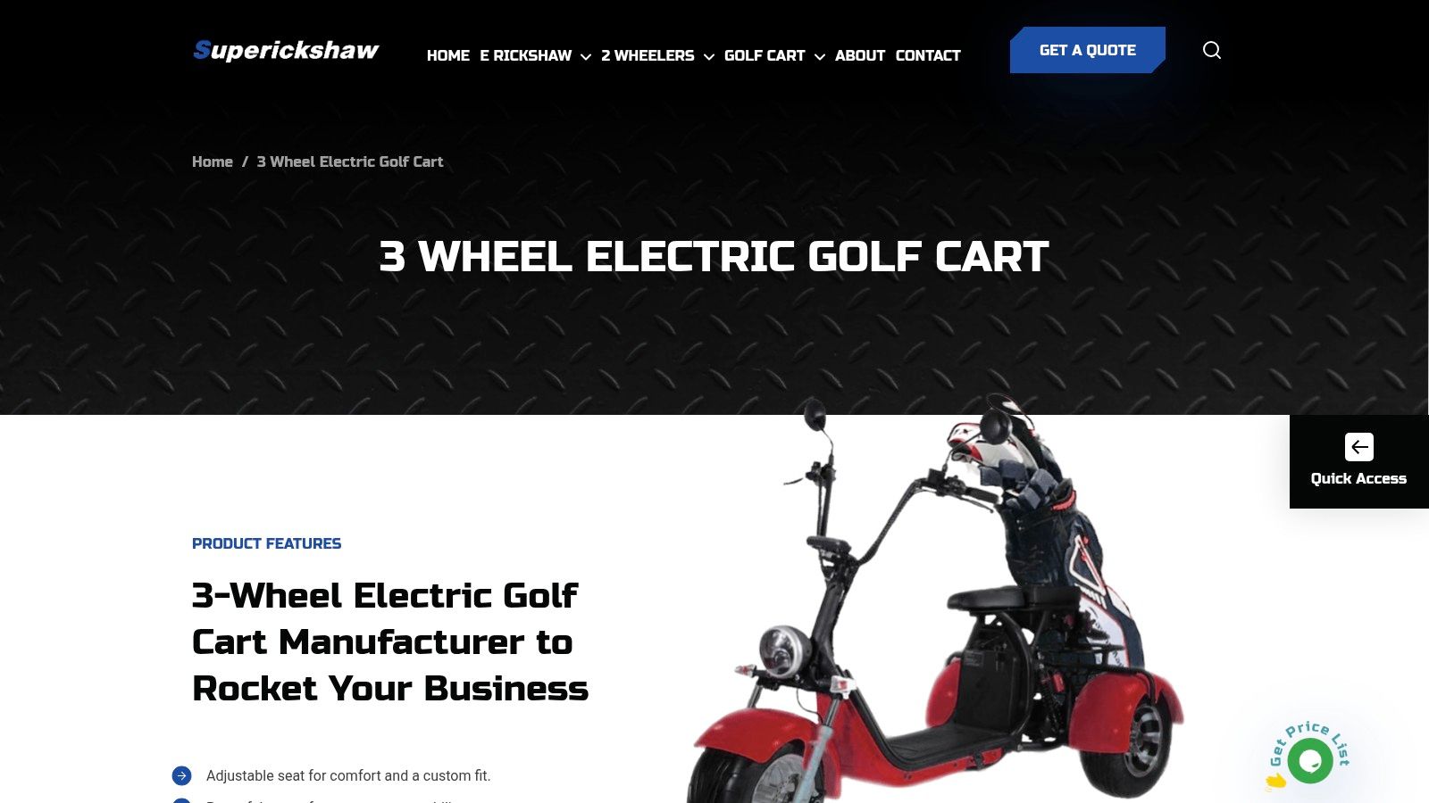 Superickshaw: The Manufacturer-Direct Source for Durability and Customization