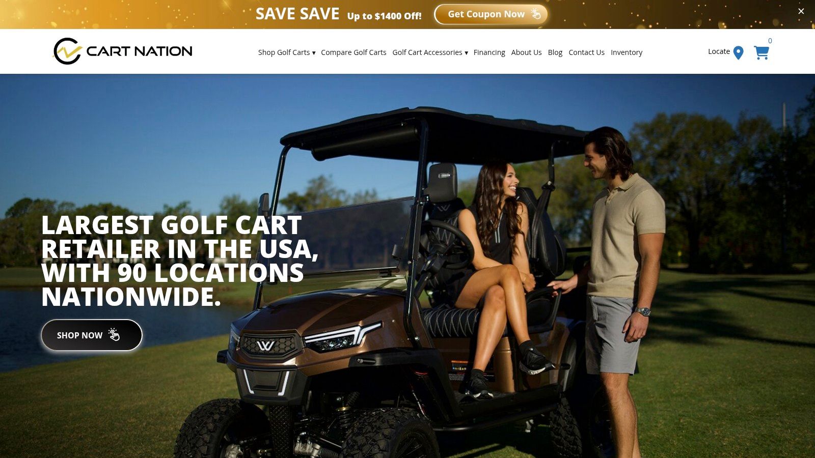 GolfCarts.com – Accessories Section