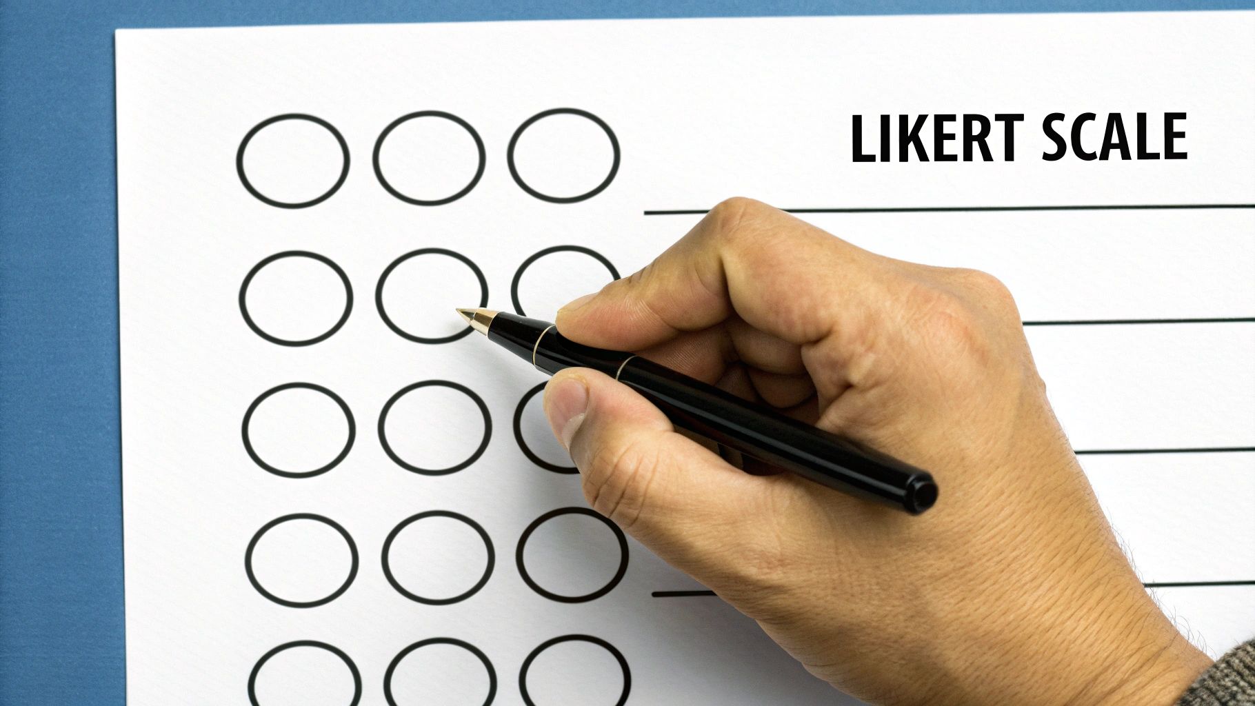 Likert Scale Survey Format