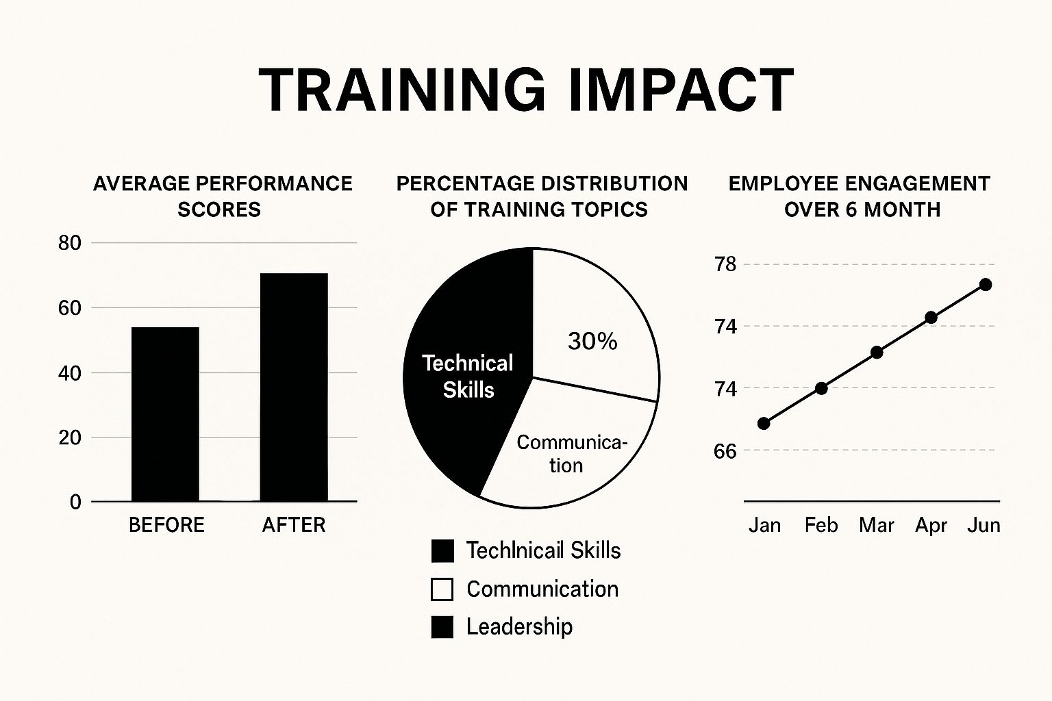 Infographic about training hr analytics