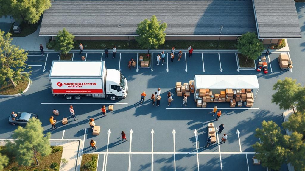 Mobile Collection Events and Routes