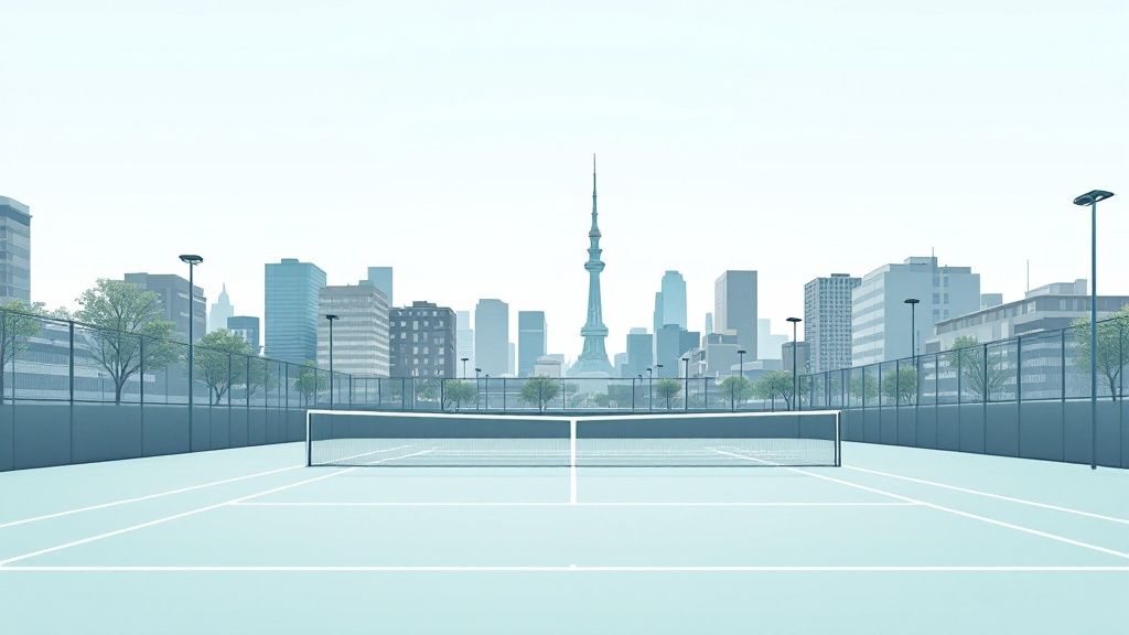London Borough Tennis Courts (UK)