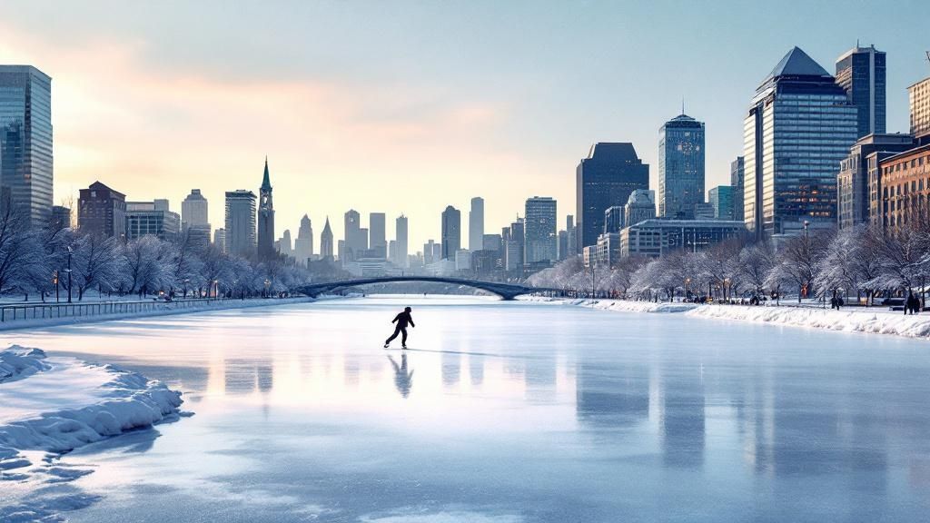 Rideau Canal Activities (Walking, Biking, or Winter Skating)