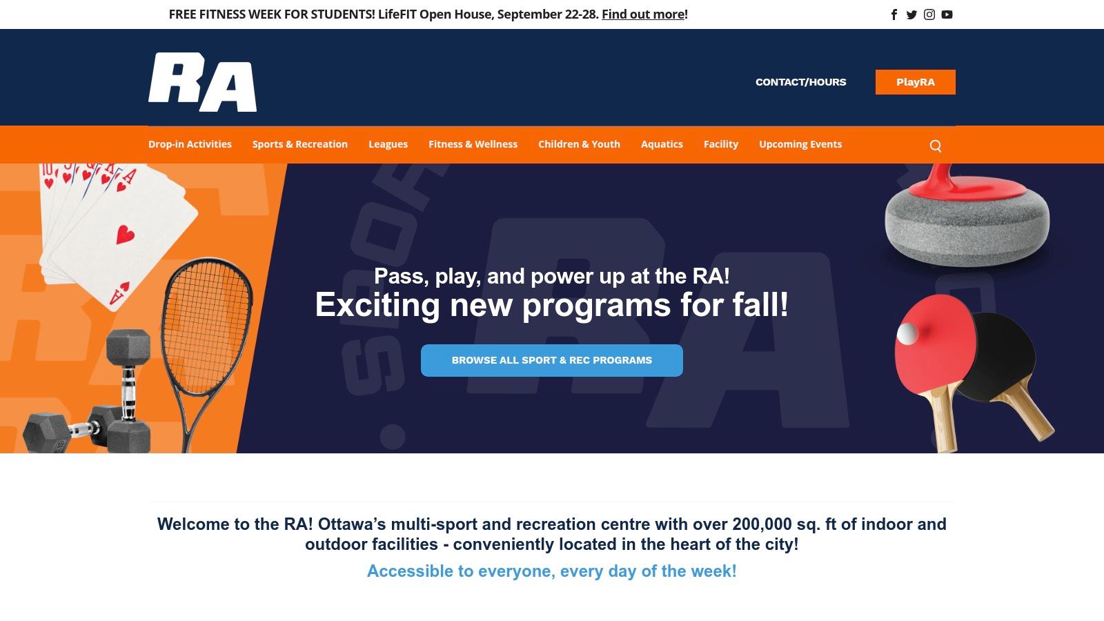 RA Centre (Recreation Association of the Public Service of Canada)