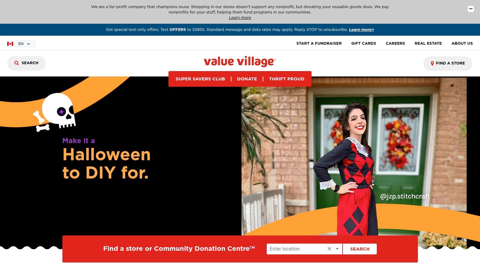 Value Village (Savers) – Community Donation Centres