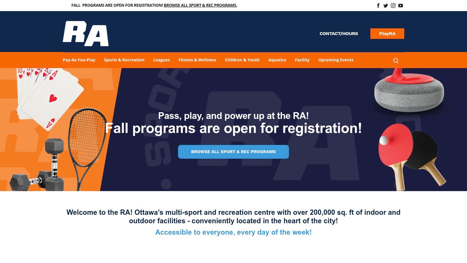 RA Centre (Recreation Association of the Public Service of Canada)