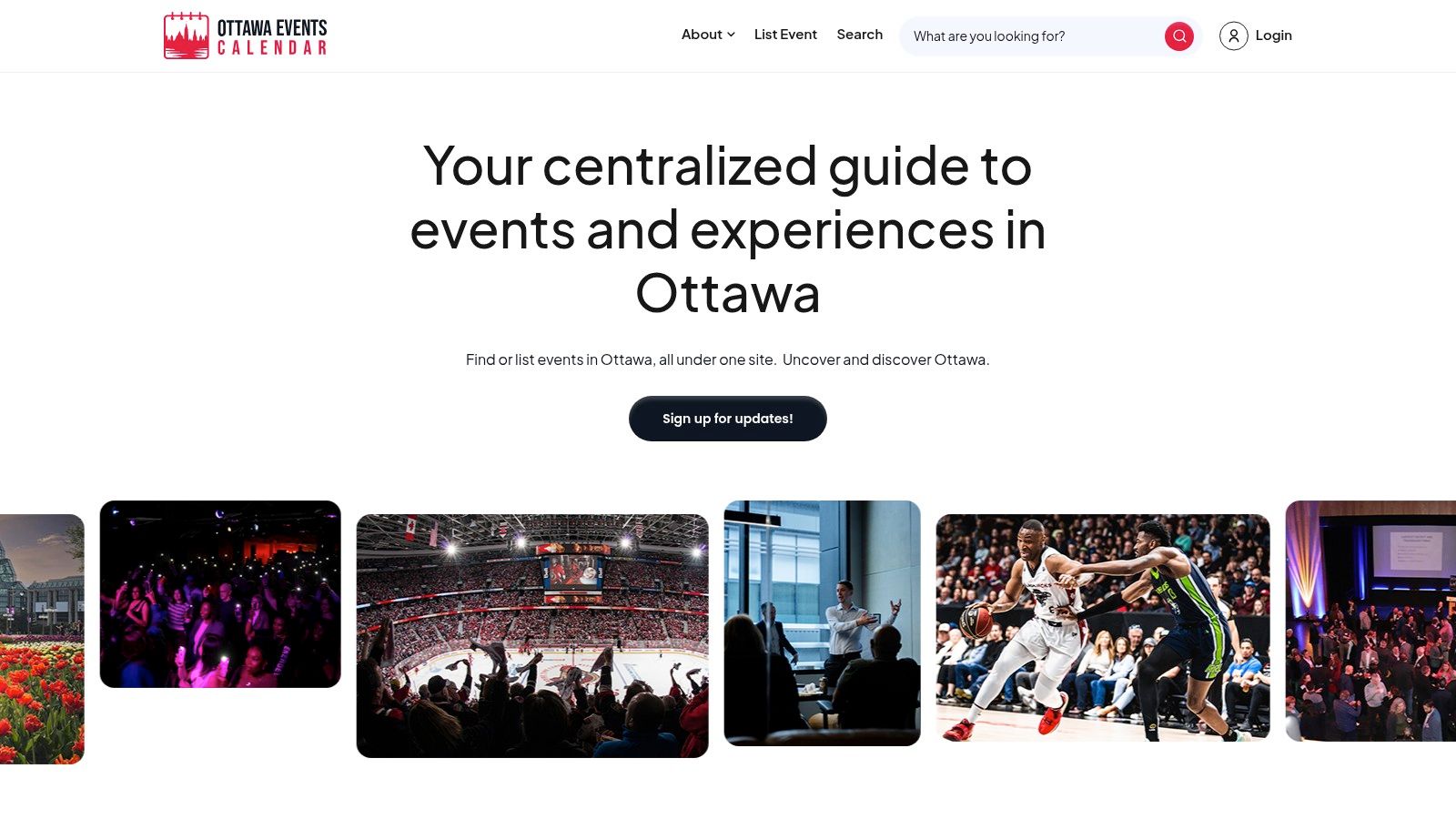 Ottawa Events Calendar