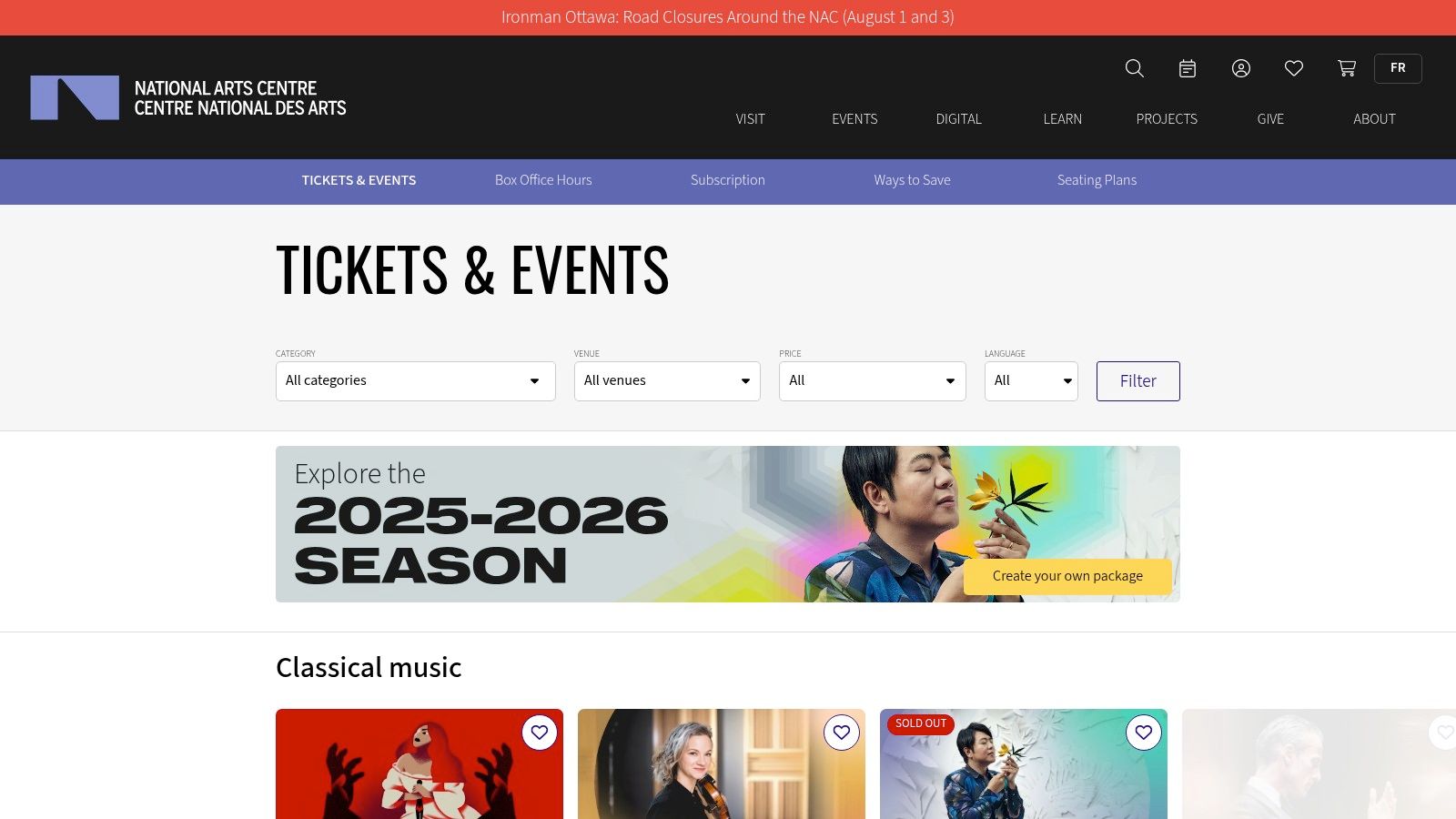 National Arts Centre (NAC)