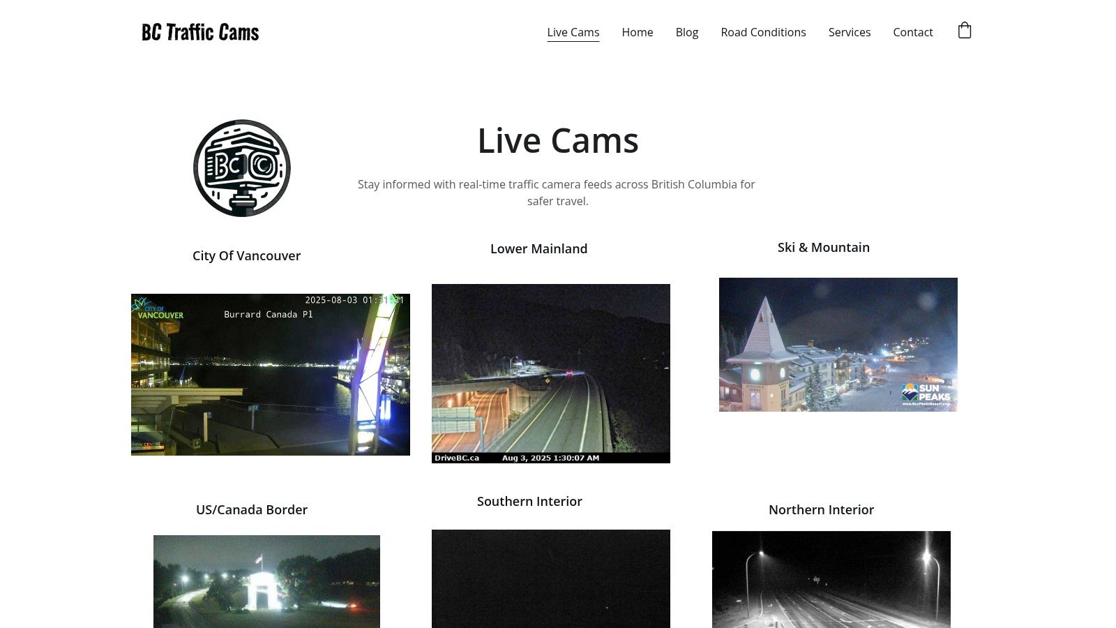 BC Traffic Cams